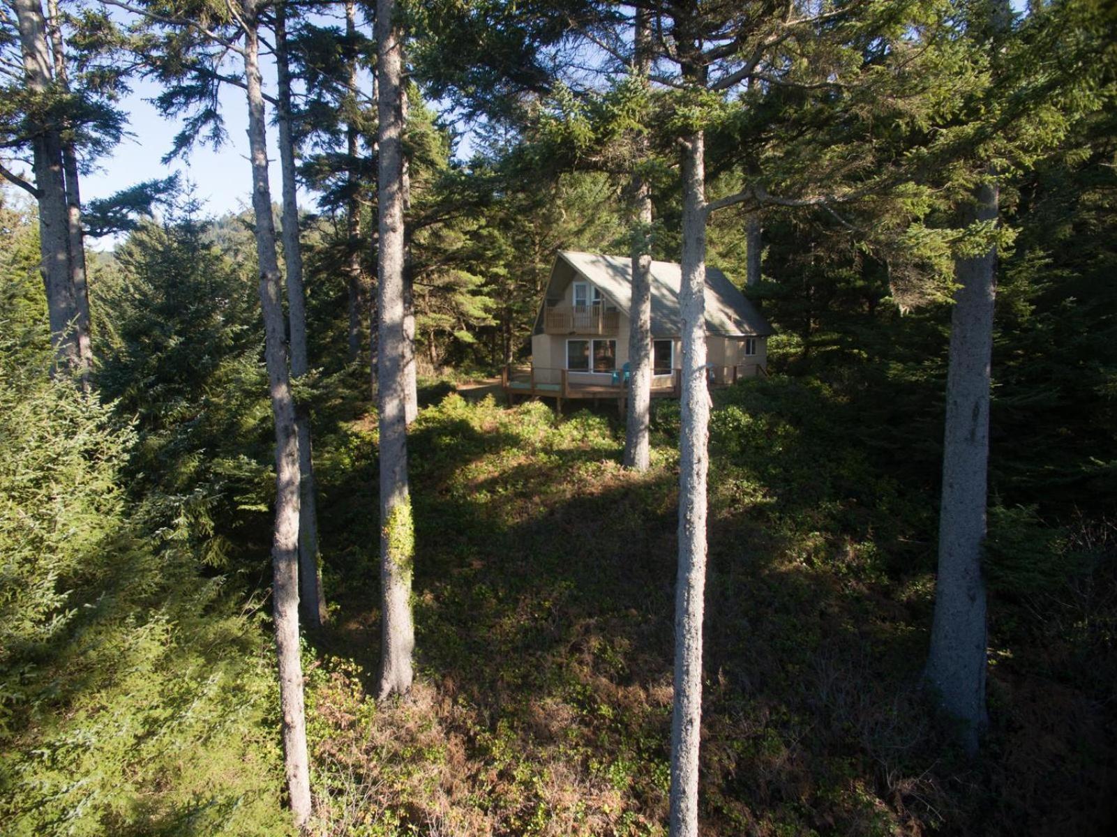 Otter Rock The Cedar House 빌라 외부 사진