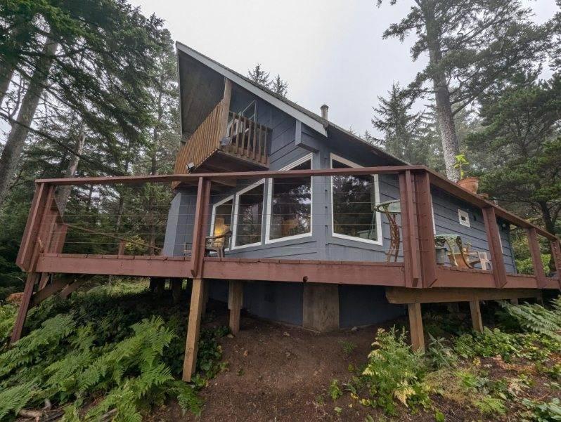 Otter Rock The Cedar House 빌라 외부 사진